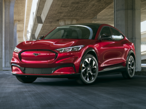 Red 2024 Ford Mustang Mach-E 