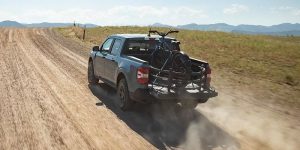 2024 Ford Maverick with a motorbike in its truck bed | Lanham, MD