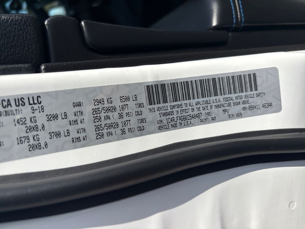 2019 Jeep Grand Cherokee Laredo