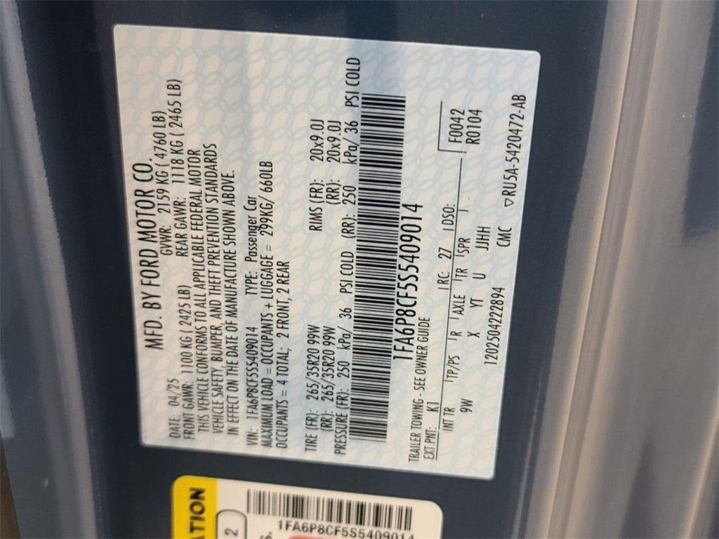 2025 Ford Mustang GT Premium