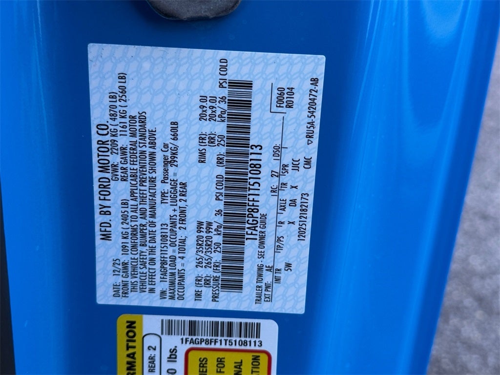 2026 Ford Mustang GT Premium