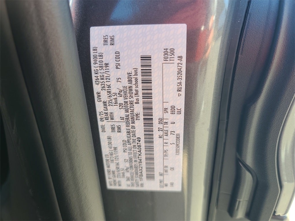 2026 Ford Transit-350 XL