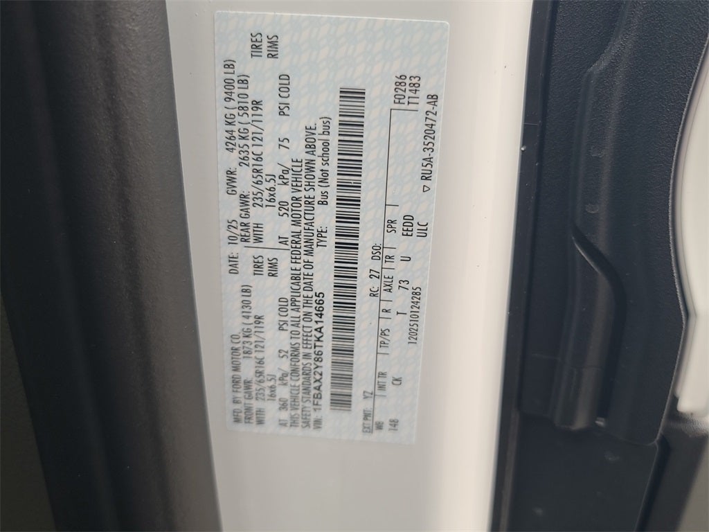 2026 Ford Transit-350 XL