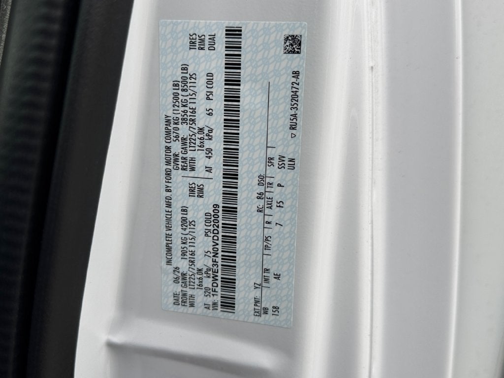 2027 Ford E-350 12 Ft ROCKPORT WORKPORT Walk In Utility Van
