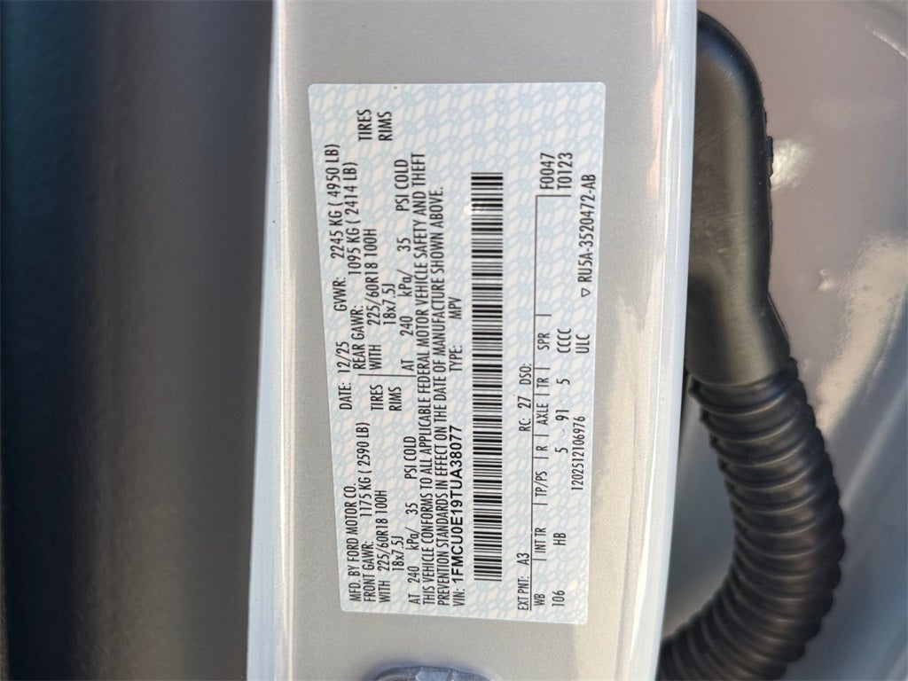 2026 Ford Escape Plug-In Hybrid Base