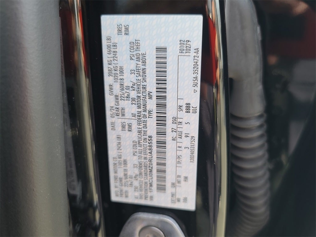 2024 Ford Escape Hybrid ST-Line