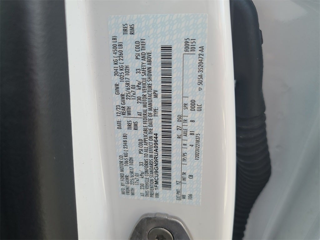 2024 Ford Escape Active