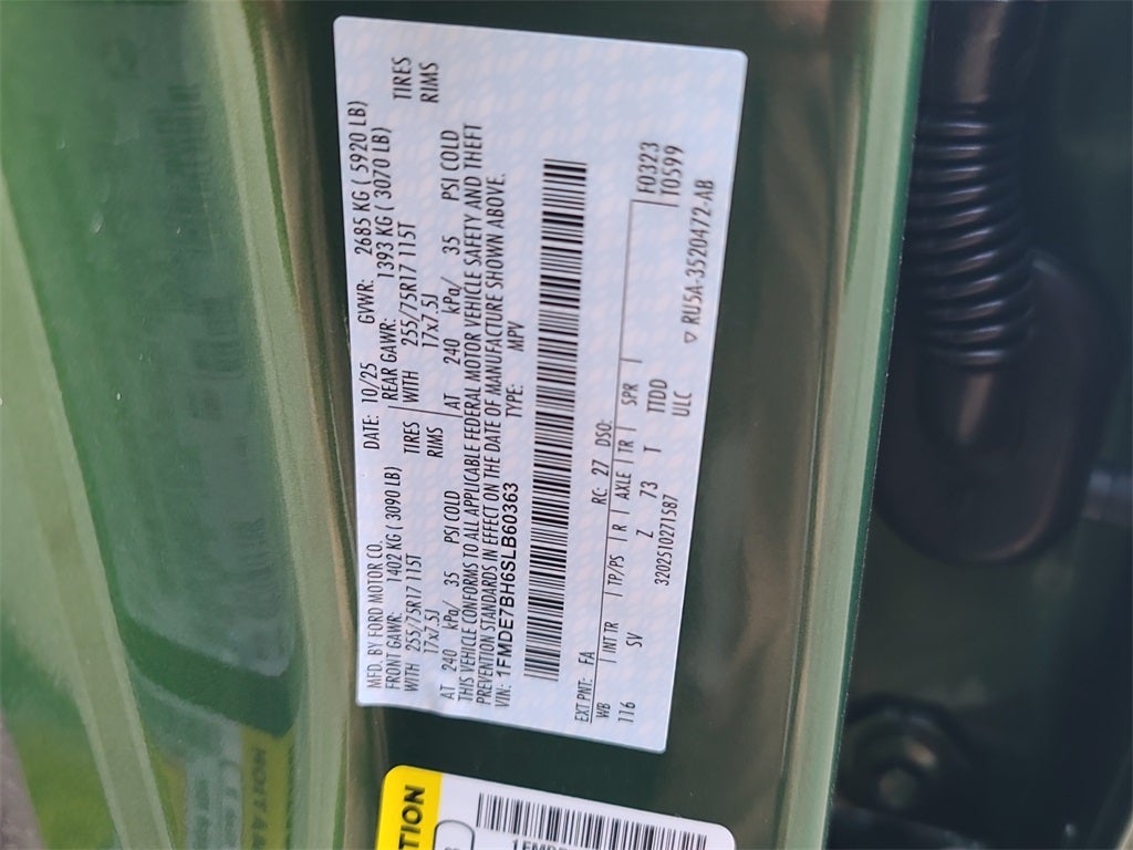 2025 Ford Bronco Big Bend