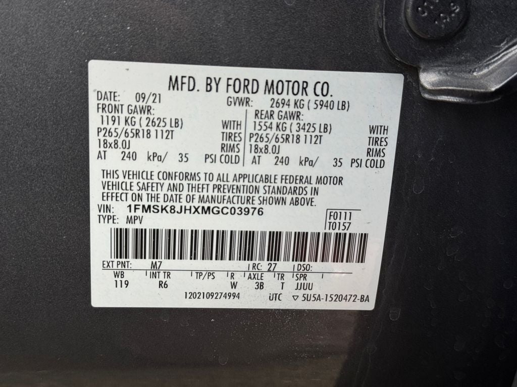 2021 Ford Explorer Timberline