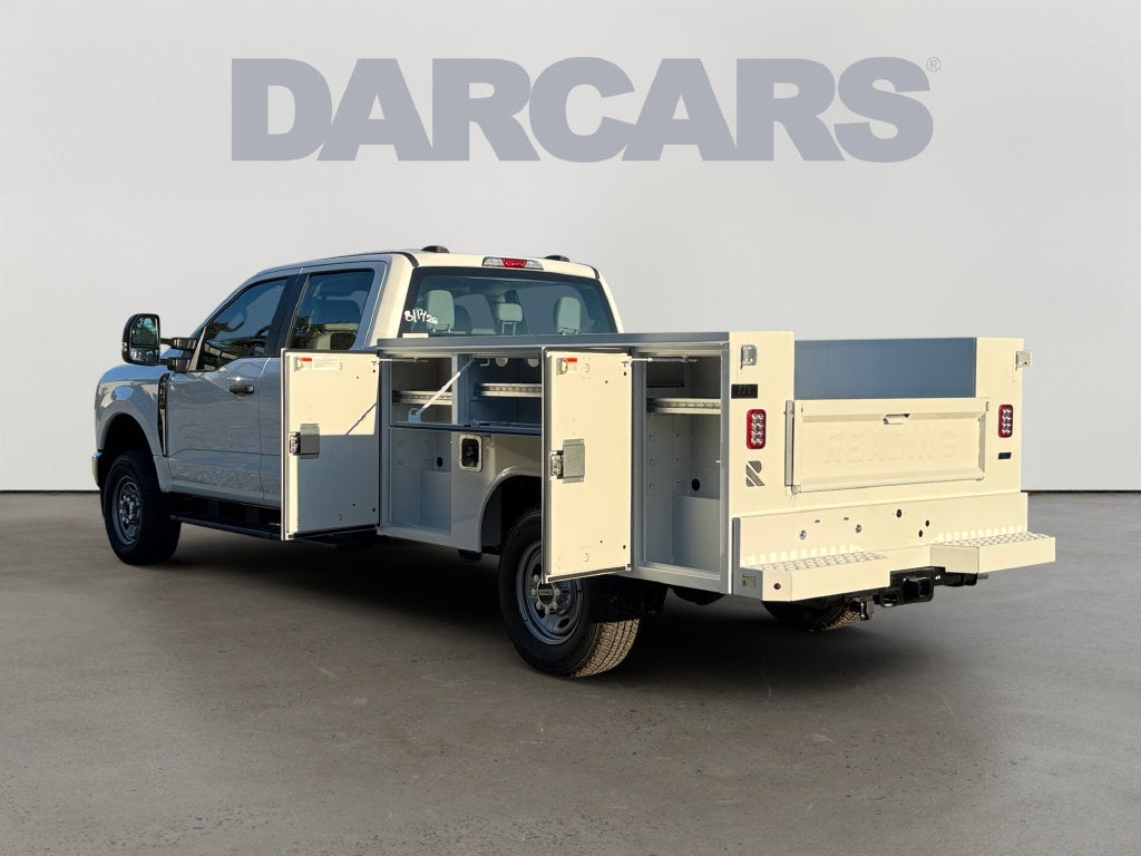 2026 Ford F-250 XL Crew Cab 8 Ft READING Utility Truck W/ Master Locks