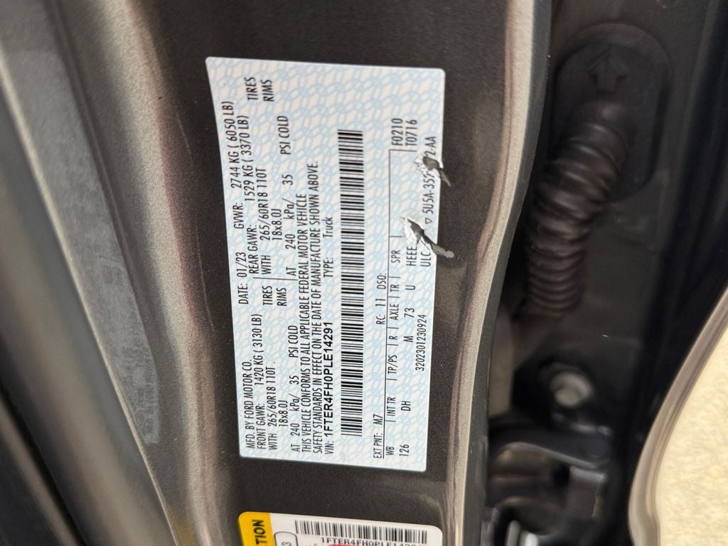 2023 Ford Ranger Lariat FX4 OFF-ROAD