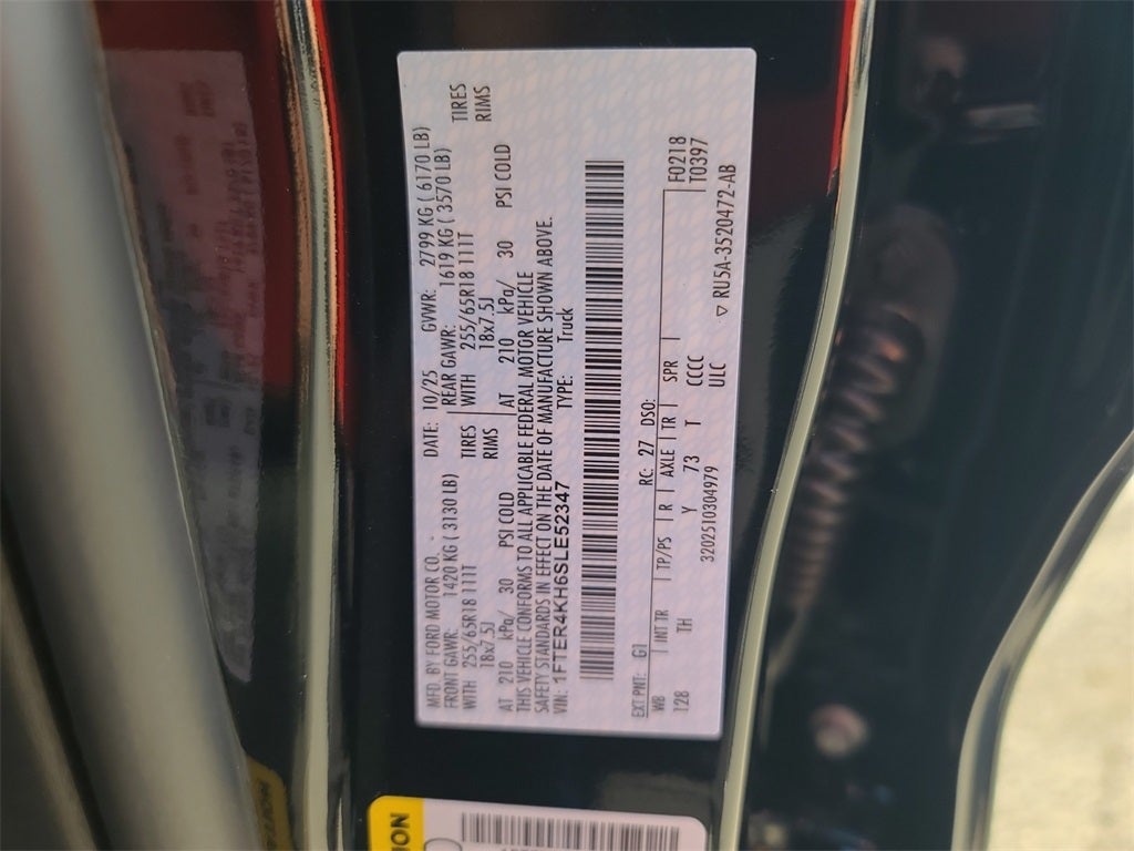 2025 Ford Ranger Lariat