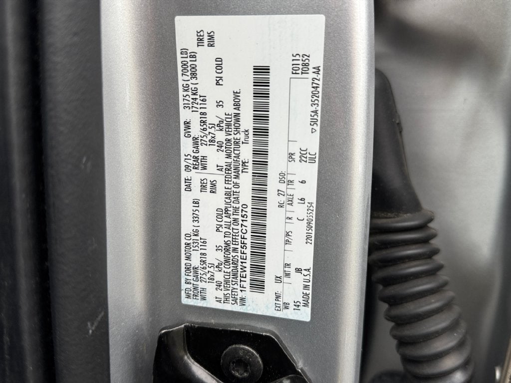 2015 Ford F-150 XLT