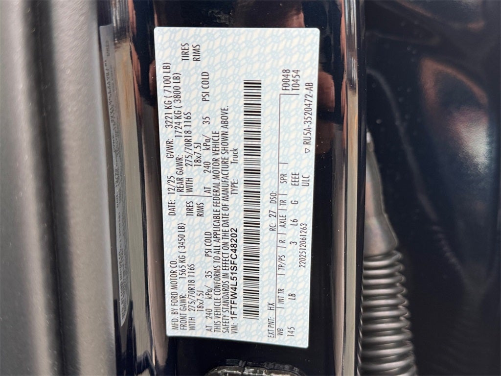 2025 Ford F-150 Tremor