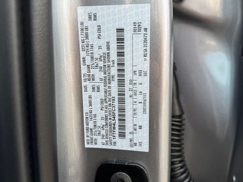 2025 Ford F-150 Tremor