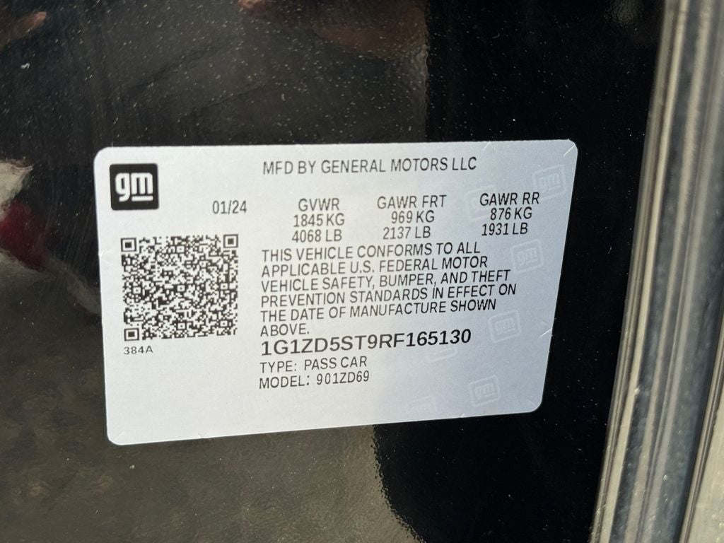 2024 Chevrolet Malibu LT 1LT