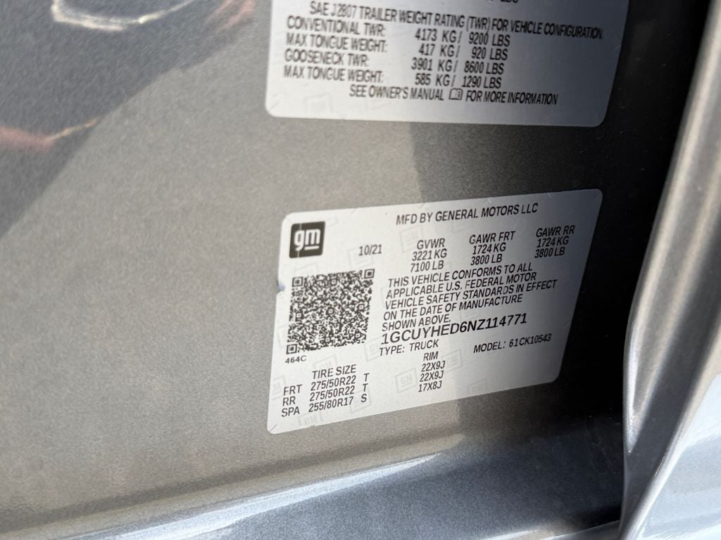 2022 Chevrolet Silverado 1500 LTD High Country