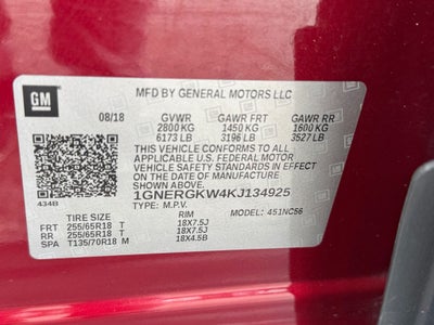 2019 Chevrolet Traverse LT Cloth w/1LT
