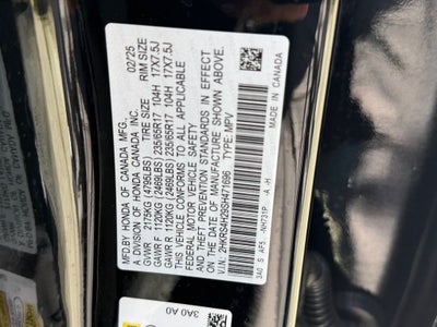 2025 Honda CR-V LX