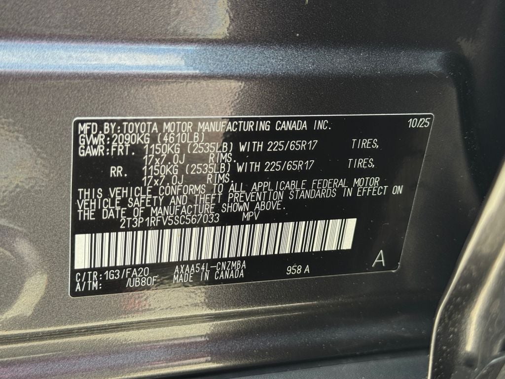 2025 Toyota RAV4 XLE