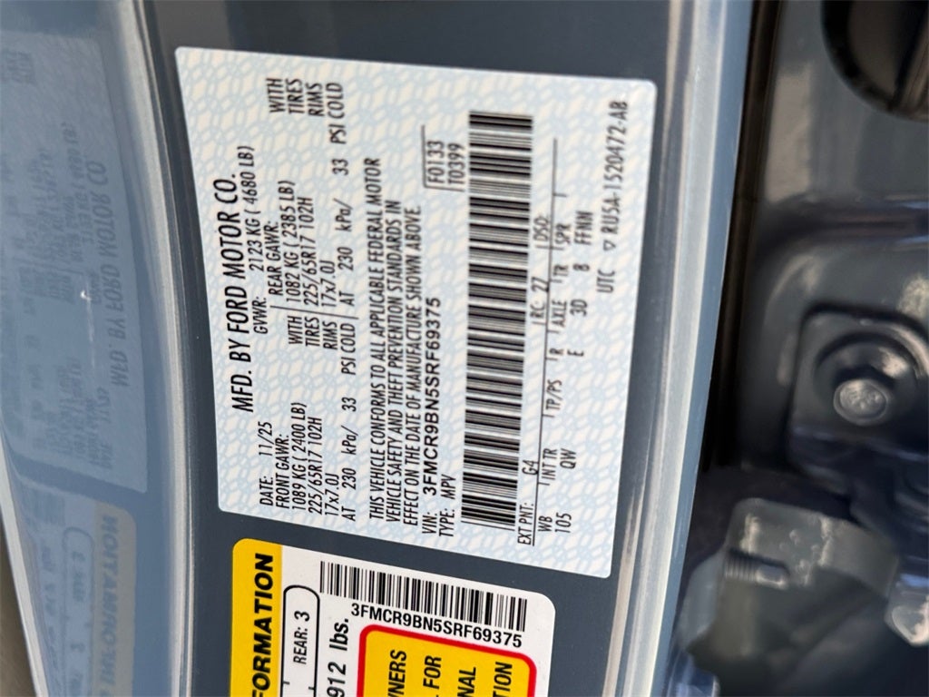 2025 Ford Bronco Sport Big Bend