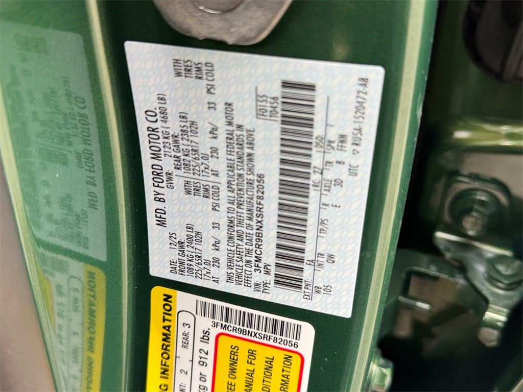 2025 Ford Bronco Sport Big Bend