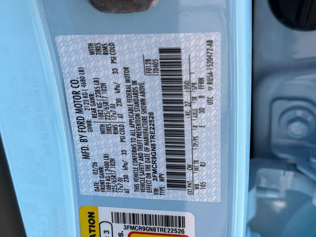 2026 Ford Bronco Sport Heritage