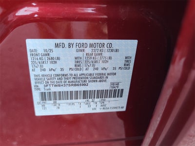 2025 Ford Maverick XLT