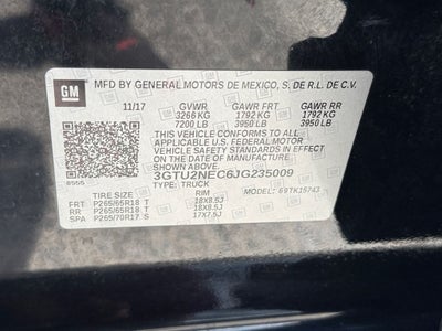 2018 GMC Sierra 1500 SLT