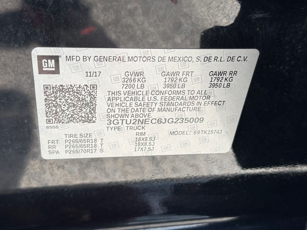 2018 GMC Sierra 1500 SLT