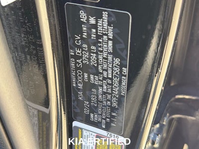 2024 Kia Forte LXS