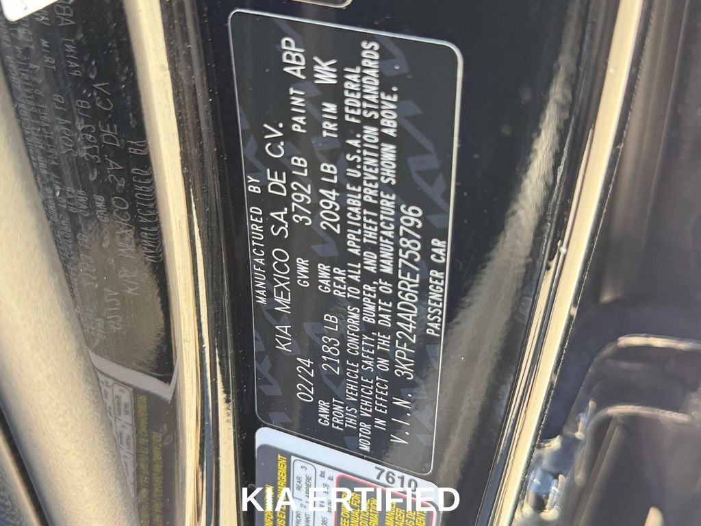 2024 Kia Forte LXS