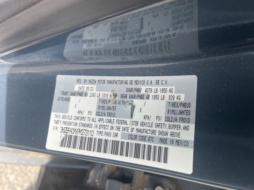 2023 Mazda Mazda3 2.5 S Carbon Edition