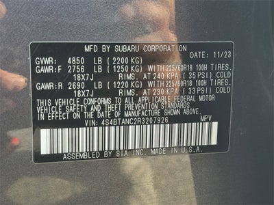 2024 Subaru Outback Limited