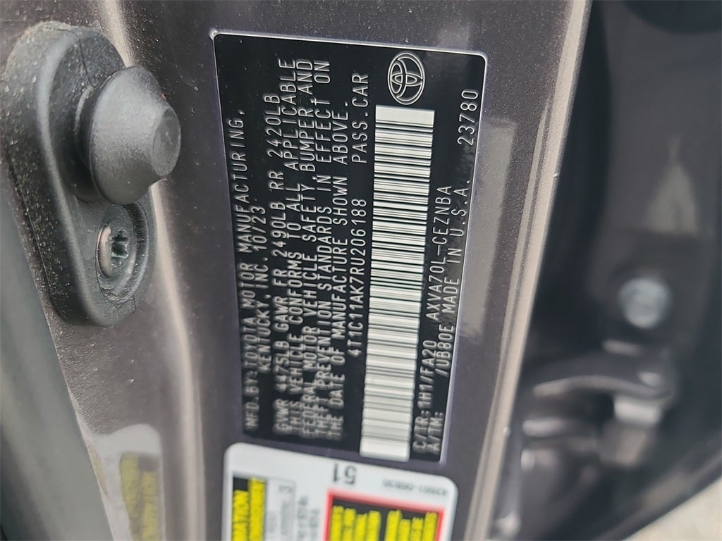 2024 Toyota Camry LE