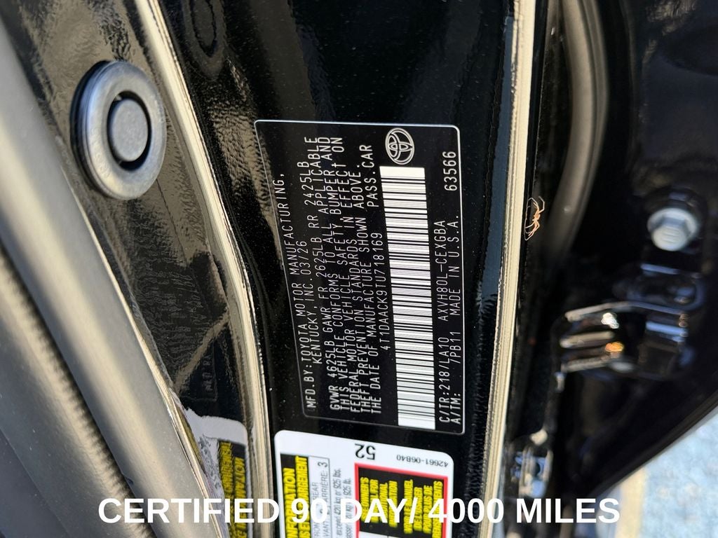 2026 Toyota Camry XLE