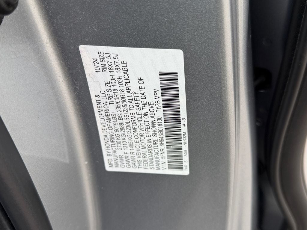 2025 Honda Odyssey EX-L
