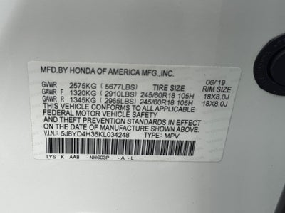 2019 Acura MDX 3.5L SH-AWD