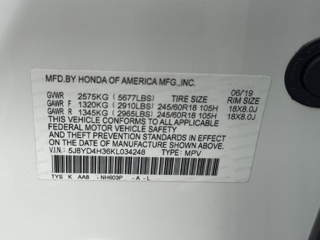 2019 Acura MDX 3.5L SH-AWD