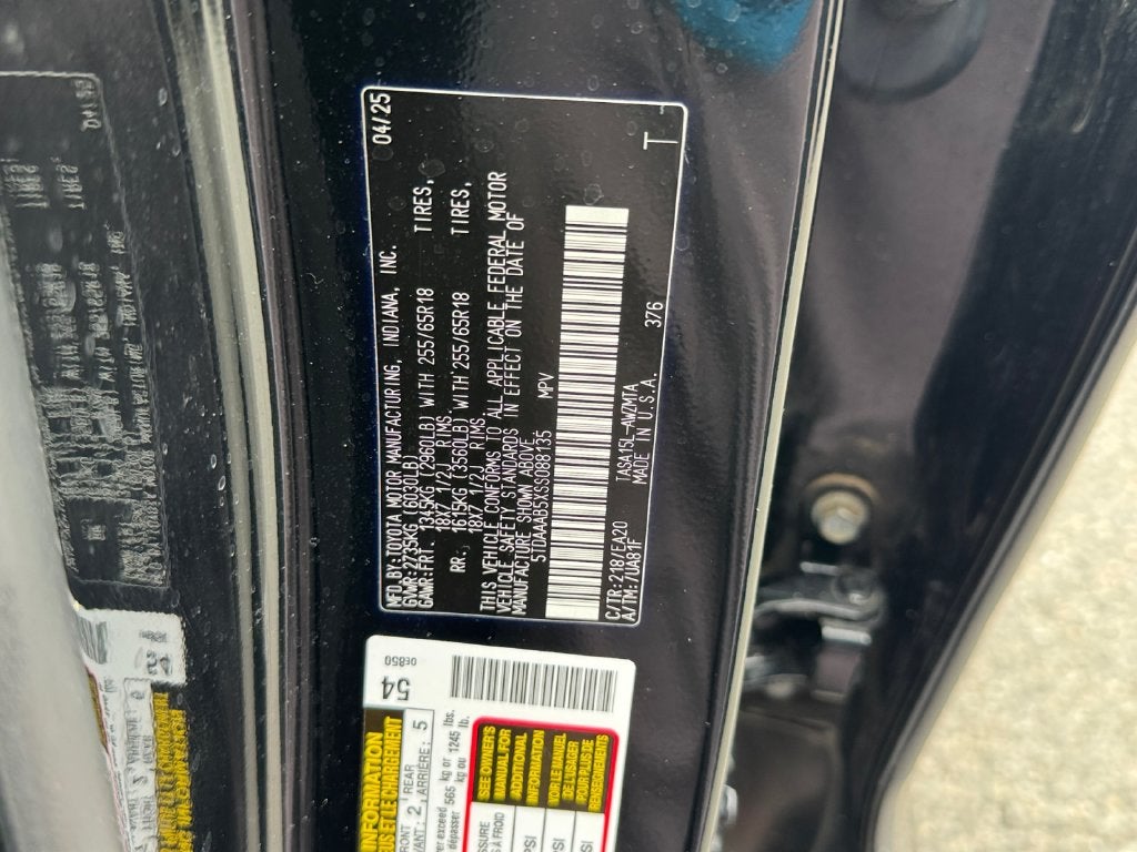 2025 Toyota Grand Highlander XLE
