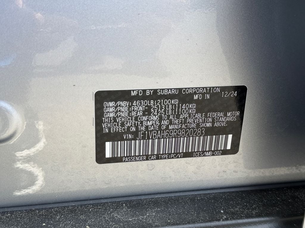 2024 Subaru WRX Premium