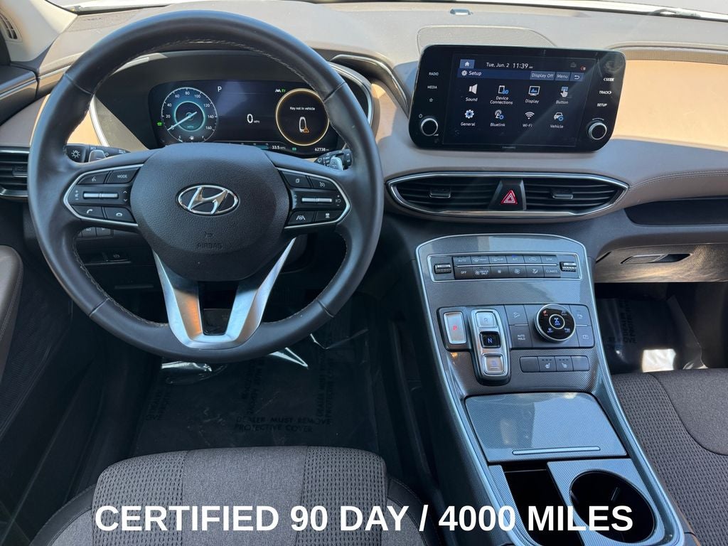 2022 Hyundai Santa Fe Hybrid Blue