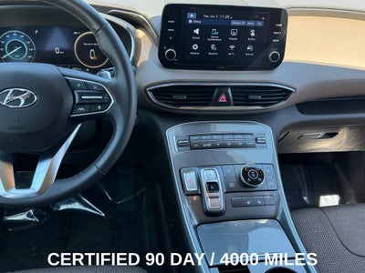 2022 Hyundai Santa Fe Hybrid Blue