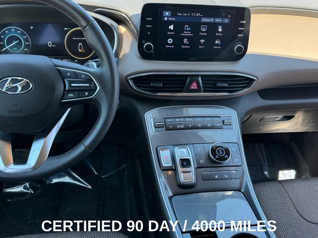 2022 Hyundai Santa Fe Hybrid Blue