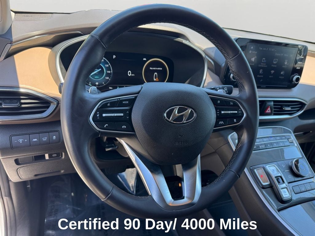 2022 Hyundai Santa Fe Hybrid Blue