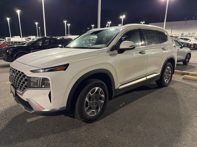 2022 Hyundai Santa Fe Hybrid Blue