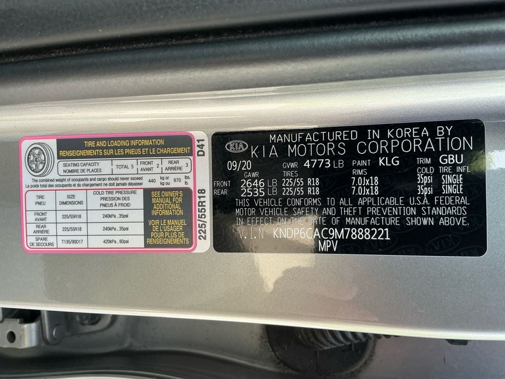 2021 Kia Sportage S