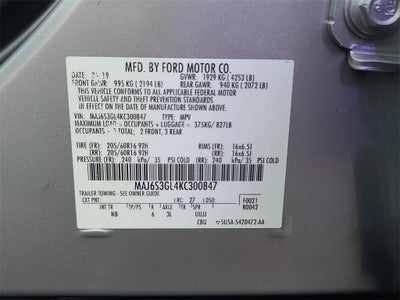 2019 Ford EcoSport SE