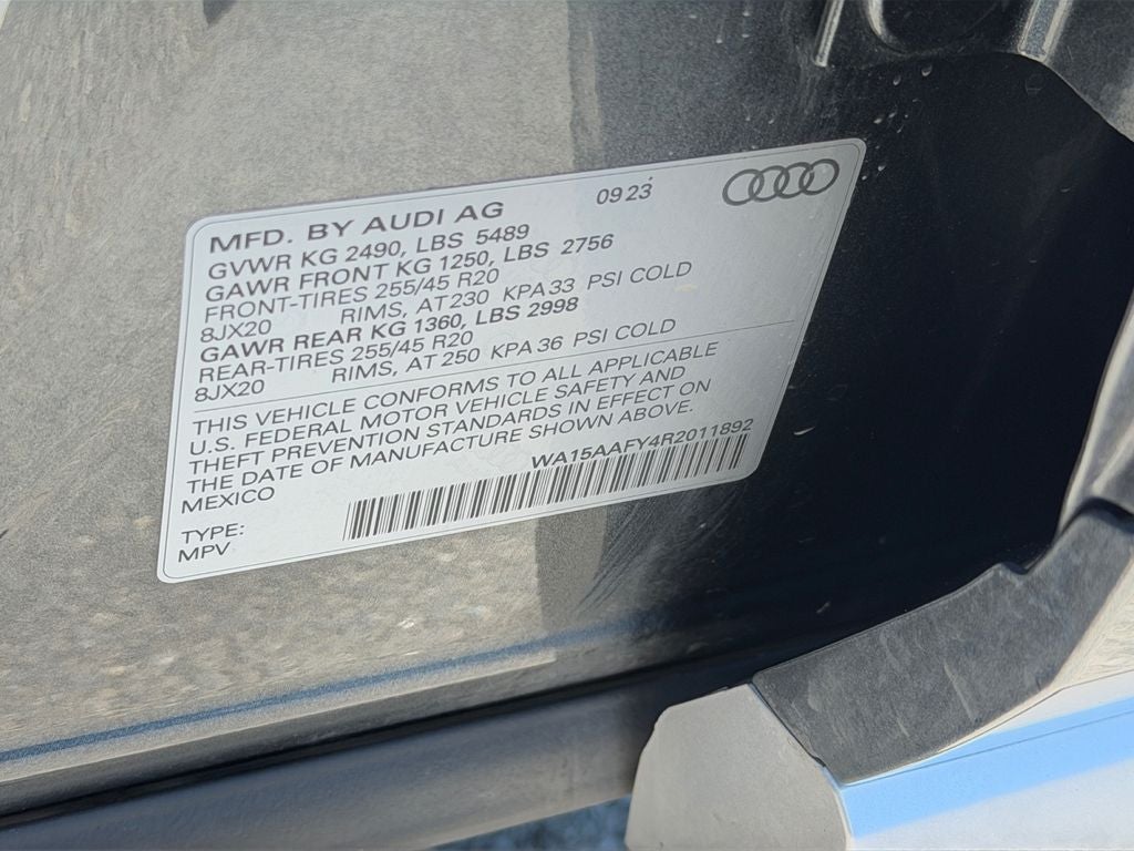 2024 Audi Q5 Sportback 45 S line Premium quattro