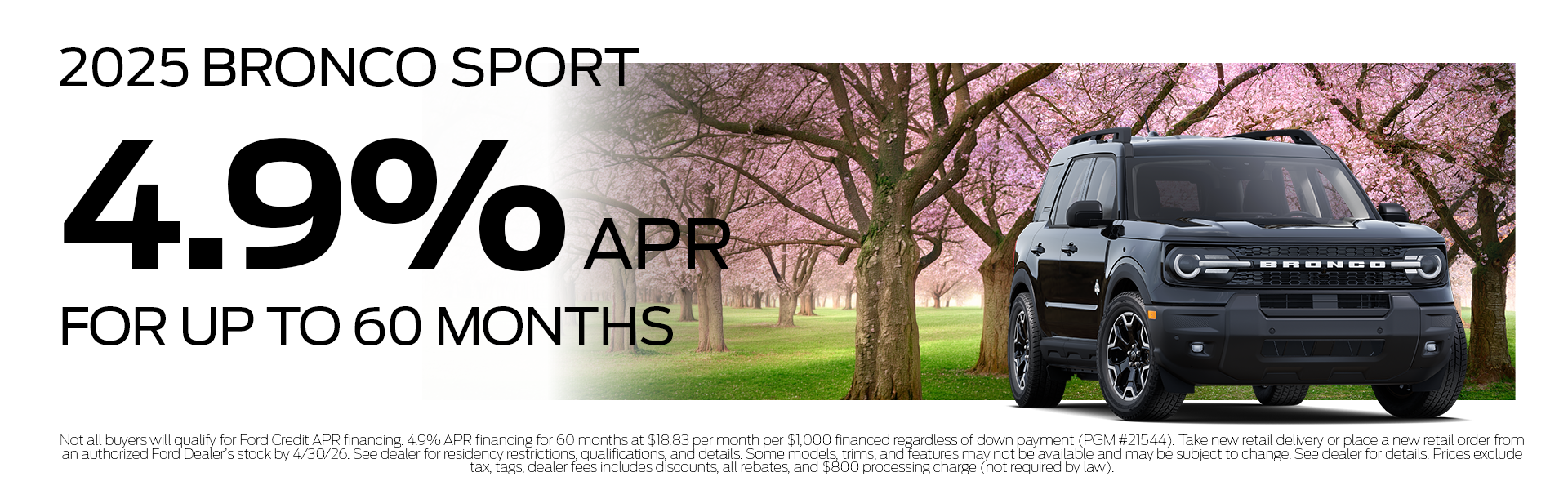 New 2025 Bronco Sport